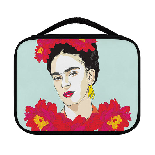 Frida Kahlo And Floral Print Classic Bible Case
