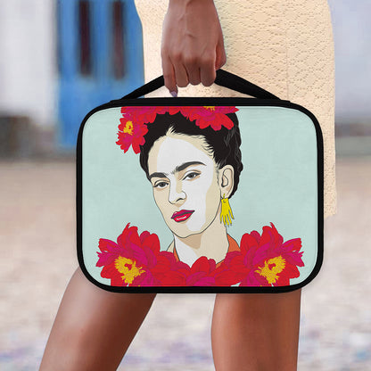 Frida Kahlo And Floral Print Classic Bible Case