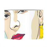 Frida Kahlo And Floral Print Drum Lamp Shade