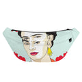 Frida Kahlo And Floral Print Fanny Pack