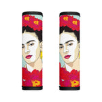 Frida Kahlo And Floral Print Handle Covers