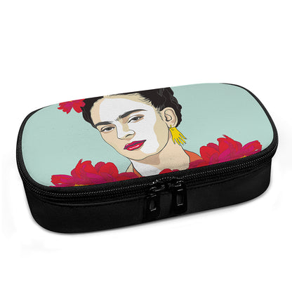 Frida Kahlo And Floral Print Insulin Cooler Travel Case