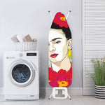 Frida Kahlo And Floral Print Ironing Board Cover