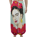 Frida Kahlo And Floral Print Lantern Pants