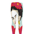 Frida Kahlo And Floral Print Men's Leggings