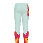 Frida Kahlo And Floral Print Men's leggings