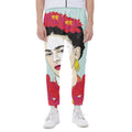 Frida Kahlo And Floral Print Joggers