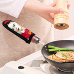 Frida Kahlo And Floral Print Skillet Handle Cover