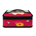 Frida Kahlo And Floral Print Small Lunch Bag