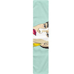 Frida Kahlo And Floral Print Table Runner