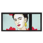 Frida Kahlo And Floral Print Trifold Wallet