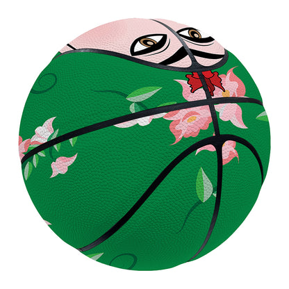 Frida Kahlo And Pink Floral Print Basketball