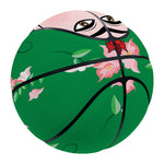 Frida Kahlo And Pink Floral Print Basketball
