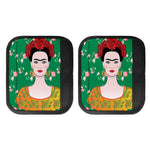 Frida Kahlo And Pink Floral Print Handle Covers