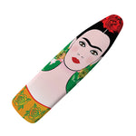 Frida Kahlo And Pink Floral Print Ironing Board Cover