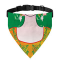 Frida Kahlo And Pink Floral Print Over The Collar Dog Bandana