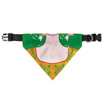 Frida Kahlo And Pink Floral Print Over The Collar Dog Bandana