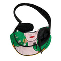 Frida Kahlo And Pink Floral Print Pet Sling Carrier