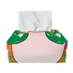 Frida Kahlo And Pink Floral Print Rectangle Tissue Box Cover