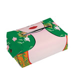 Frida Kahlo And Pink Floral Print Rectangle Tissue Box Cover