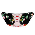 Frida Kahlo And Pink Flower Print Fanny Pack