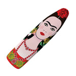 Frida Kahlo And Pink Flower Print Ironing Board Cover