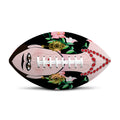 Frida Kahlo And Pink Flower Print Rugby Ball