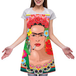 Frida Kahlo Serape Print Adjustable Apron