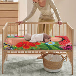 Frida Kahlo Serape Print Baby Crib Sheet