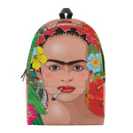 Frida Kahlo Serape Print Backpack