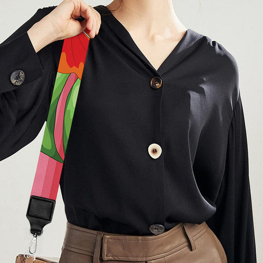 Frida Kahlo Serape Print Bag Strap