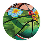 Frida Kahlo Serape Print Basketball