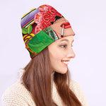 Frida Kahlo Serape Print Beanie
