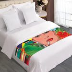 Frida Kahlo Serape Print Bed Runner