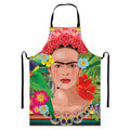 Frida Kahlo Serape Print Bib Apron With Pocket