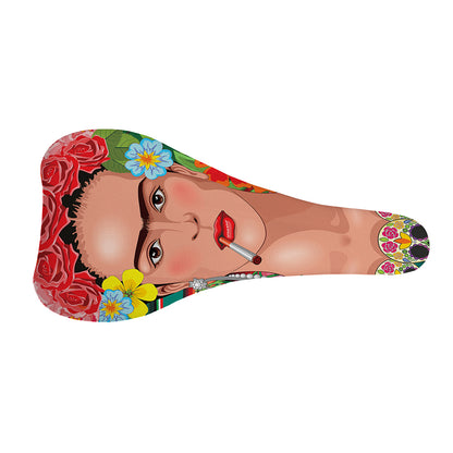 Frida Kahlo Serape Print Bicycle Seat Cover