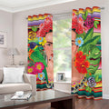 Frida Kahlo Serape Print Dimout Grommet Curtains