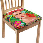 Frida Kahlo Serape Print Chair Cushion Cover