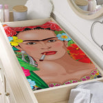 Frida Kahlo Serape Print Changing Pad Cover