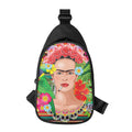 Frida Kahlo Serape Print Sling Bag