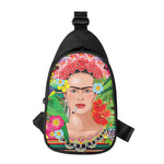 Frida Kahlo Serape Print Chest Bag