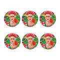 Frida Kahlo Serape Print Coaster Set