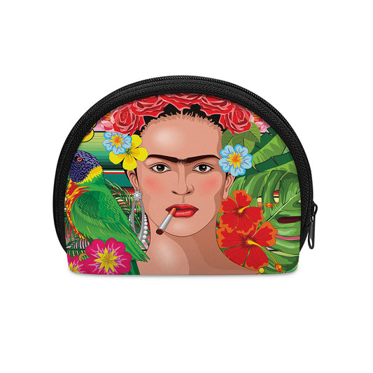 Frida Kahlo Serape Print Coin Purse