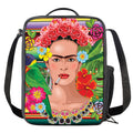 Frida Kahlo Serape Print Crossbody Lunch Bag