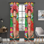 Frida Kahlo Serape Print Curtain