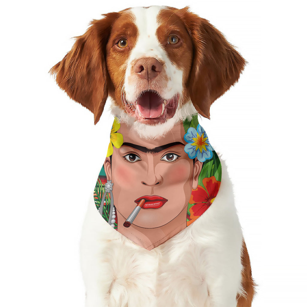 Frida Kahlo Serape Print Dog Bandana