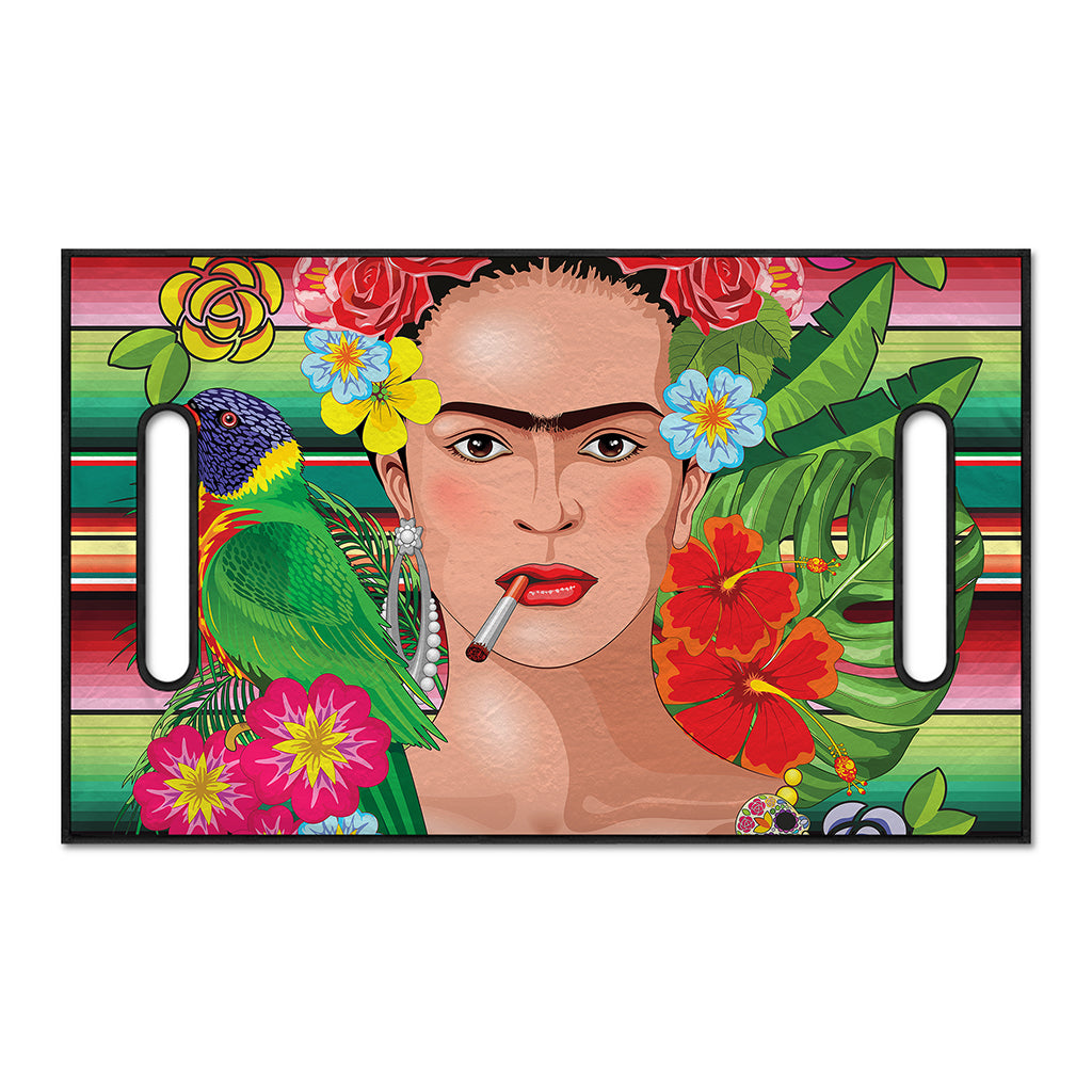 Frida Kahlo Serape Print Golf Cart Seat Cover