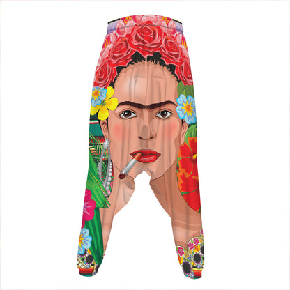Frida Kahlo Serape Print Hammer Pants