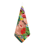 Frida Kahlo Serape Print Hand Towel