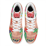 Frida Kahlo Serape Print High Top Leather Sneakers